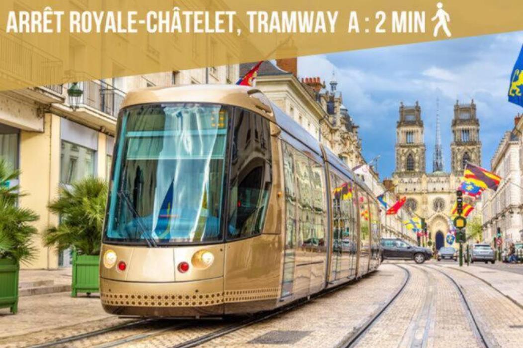 T2 Le Chatelet Apartment Orleans Luaran gambar